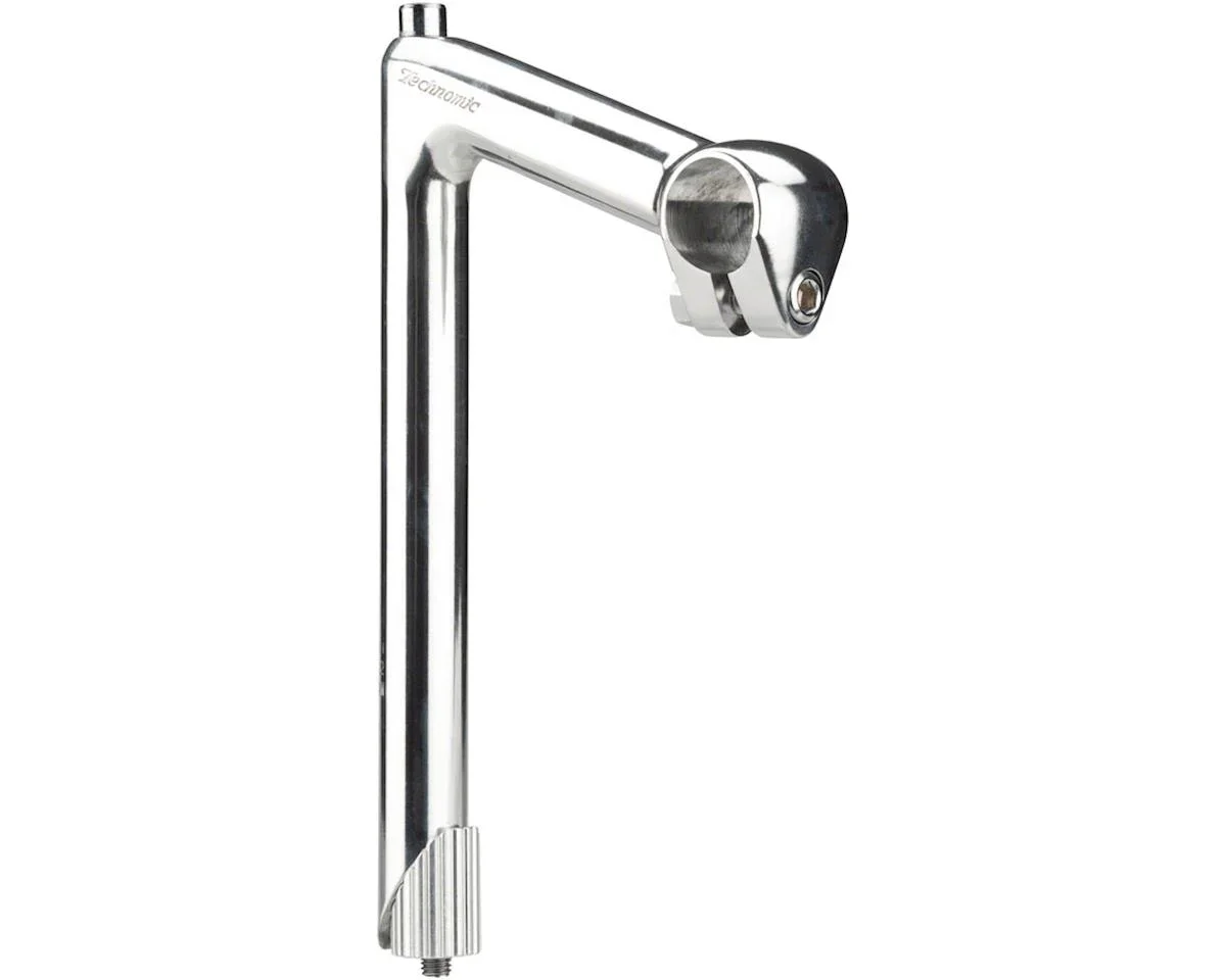 Nitto Technomic Quill Stem (Silver) (26.0mm) (120mm) (18°) (1" Threaded Steerer)